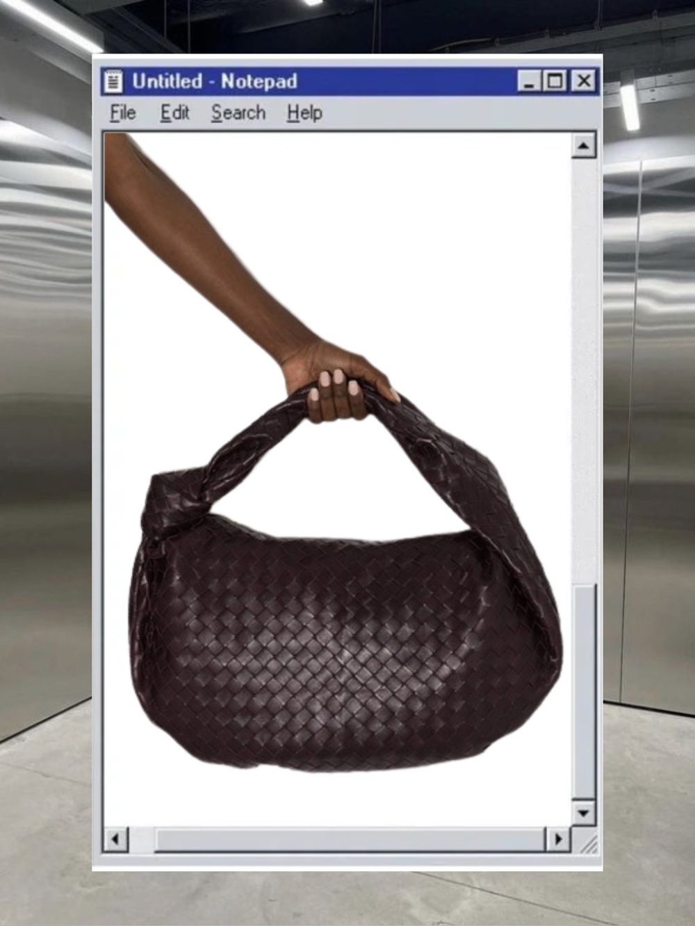 Bottega Veneta Woven Intrecciato Leather Jodie Bag in Burgundy Size Medium